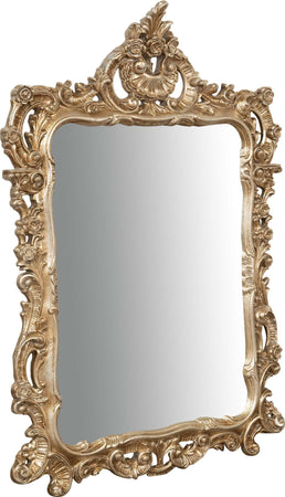 Biscottini-SPECCHIERA-DA-PARETE-IN-LEGNO-FINITURA-FOGLIA-ARGENTO-ANTICO-MADE-IN-ITALY