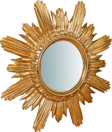 Biscottini-Specchiera-da-parete-in-legno-finitura-foglia-oro-anticato-L43xPR4xH43-cm-Made-in-Italy