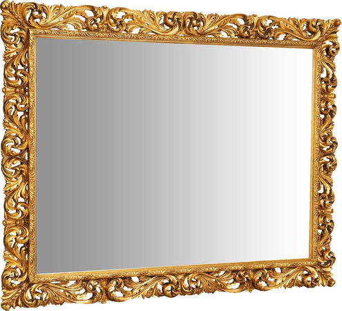 Biscottini-SPECCHIERA-DA-PARETE-IN-LEGNO-FINITURA-FOGLIA-ORO-ANTICATO-MADE-IN-ITALY