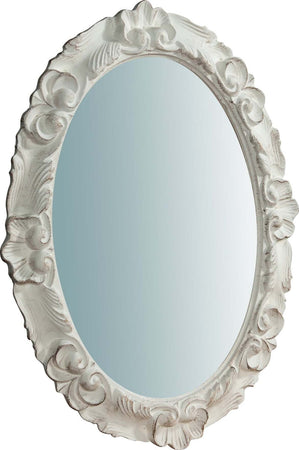 Biscottini-Specchiera-da-parete-verticale/orizzontale-in-legno-finitura-bianca-anticata-Made-in-Italy-OVALE