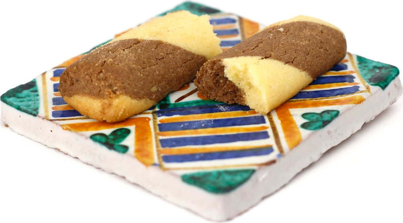 Biscotto Zebrato Artigianale Made in Italy Biscotti Cacao Fatti a Mano 200gr. Biscotti Italiani Tradizionali Classici alimentari LiSicily dolci per passione - Alassio, Commerciovirtuoso.it