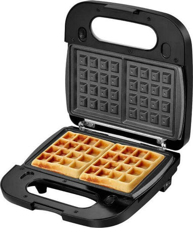Bistecchiera-Elettrica-Multi-Grill-Per-Panini-Waffle-500-Watt-Doppia-Piastra