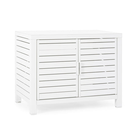 Modulo piano cucina da esterno "Trinidad" struttura in alluminio con 2 ante 90 cm