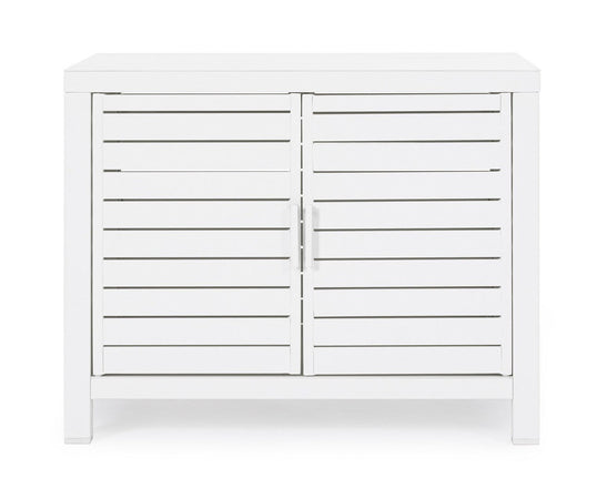 Mobile "Atlantic" con struttura in alluminio, piedini regolabili, per esterno ed interno