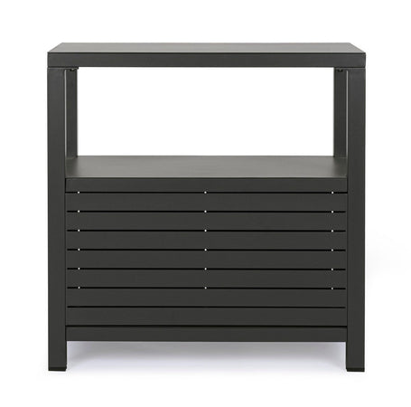 Mobile "Atlantic" con struttura in alluminio, piedini regolabili, per esterno ed interno