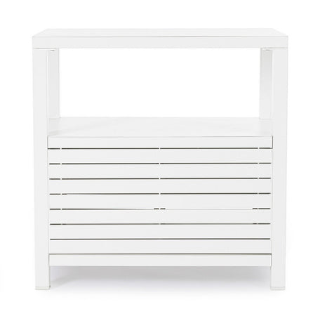 Mobile "Atlantic" con struttura in alluminio, piedini regolabili, per esterno ed interno