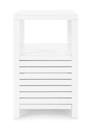 Mobile "Atlantic" con struttura in alluminio, piedini regolabili, per esterno ed interno