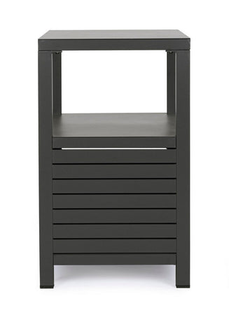 Mobile "Atlantic" con struttura in alluminio, piedini regolabili, per esterno ed interno