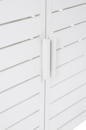 Mobile "Atlantic" con struttura in alluminio, piedini regolabili, per esterno ed interno