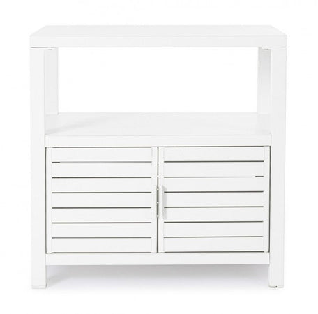 Mobile "Atlantic" con struttura in alluminio, piedini regolabili, per esterno ed interno