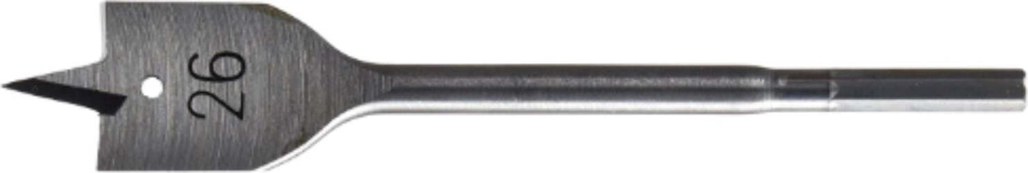 BLACK-DECKER---PIRANHA---PUNTA-PIATTA-PROFESSIONALE-PER-TRAPANI---PER-FORI-LEGNO---Ø26MMx154MM