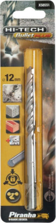 BLACK-DECKER---PIRANHA---PUNTA-PROFESSIONALE-PER-TRAPANI---PER-MATTONI/MURATURA---Ø12MMx150MM---AL-CARBURO-DI-TUNGSTENO
