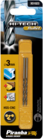 BLACK&DECKER---PUNTA-PER-TRAPANO-HSS-CNC-3MM***