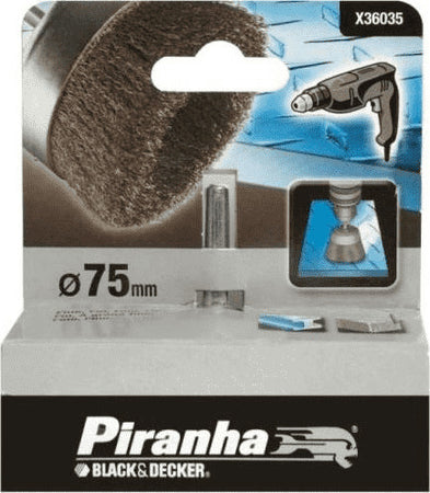 BLACK&DECKER-PIRANHA-SPAZZOLA-A-TAZZA-mm-75-IN-ACCIAIO