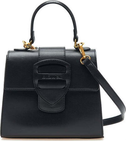 Blauer-borsa-donna-Wally-01-con-manico-in-ecopelle-black