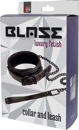 Blaze Collar and Leash Purple Guinzaglio Con Collare Regolabile Erotico Salute e cura della persona/Erotismo e contraccezione/Abbigliamento erotico/Donna/Accessori Kondorama - Martinsicuro, Commerciovirtuoso.it