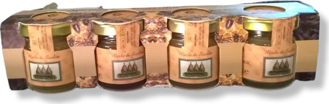 Blister-Miele-di-Ape-Nera-Sicula-(Arancio-Cardo-Aneto-Rovo)