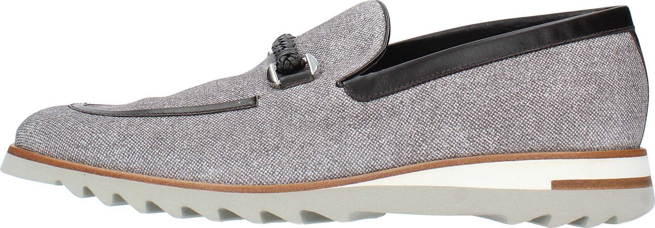 Blu-Barrett-Scarpe-basse-Grigio-da-uomo