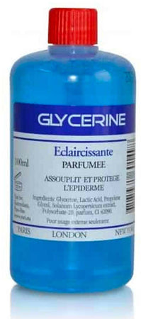 Blue Glycerin 100 Ml Glicerina Blu Extra Pura Profumata Yari Principio Attivo Idratante Lisciante E Ammorbidente