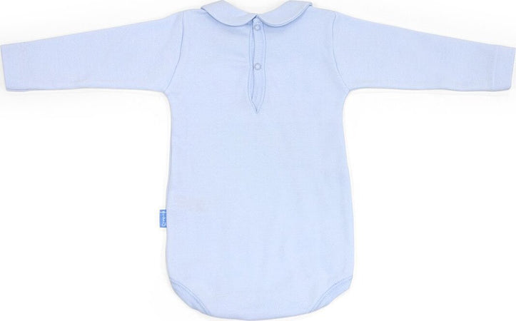 Body Con Collo  Manica Lunga Interlock Taglia 12 Liso Celeste Moda/Prima infanzia/Abbigliamento/Bambino 0-24/Tutine e body/Body La Casa Del Bebè - Napoli, Commerciovirtuoso.it