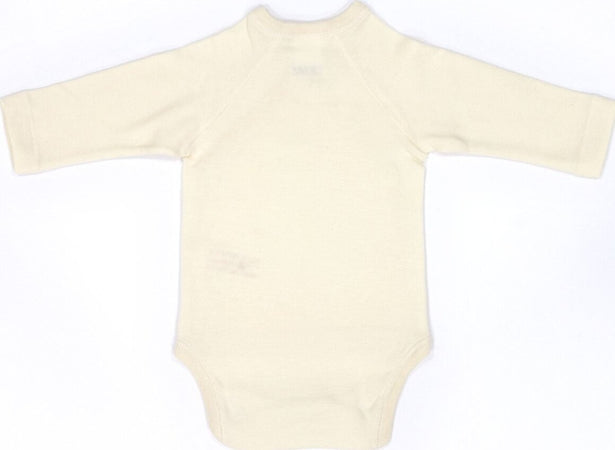 Body Manica Lunga Incrociato Taglia 0 Organico Beige Moda/Prima infanzia/Abbigliamento/Bambina 0-24/Tutine e body/Body La Casa Del Bebè - Napoli, Commerciovirtuoso.it