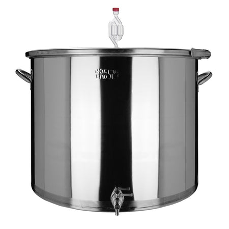 Bollitore in acciaio inox professionale per preparazione birra artigianale con tappo Fermentatore