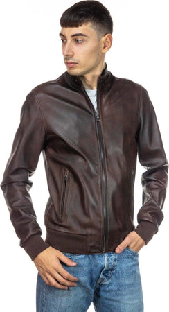 Bomber-Napoli---Bomber-Uomo-Testa-di-Moro-in-vera-pelle