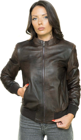 Bomber-Vittoria---Bomber-Donna-Testa-di-Moro-in-vera-pelle