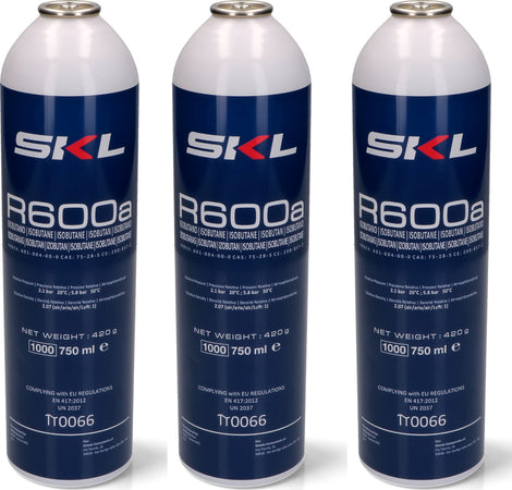 BOMBOLA GAS REFRIGERANTE FRIGO E FREEZER R600 - R600A - 420 GR. - 3 PEZZI Casa e cucina/Grandi elettrodomestici/Accessori e parti di ricambio/Ricambi e accessori per frigoriferi/Altri ricambi per frigoriferi Rossi Ricambi - Venetico Marina, Commerciovirtuoso.it