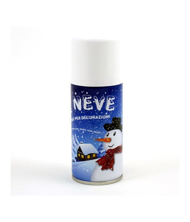Bomboletta Neve Spray Decorazioni Albero Natale Presepe Finestre Vetrine 130ml
