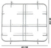 BOMPANI BOREAL FOX GRIGLIA 4 FUOCHI CUCINA A GAS ACCIAIO CM.42 X 35 Casa e cucina/Grandi elettrodomestici/Accessori e parti di ricambio/Ricambi e accessori per piani cottura/Griglie per piani cottura Rossi Ricambi - Venetico Marina, Commerciovirtuoso.it