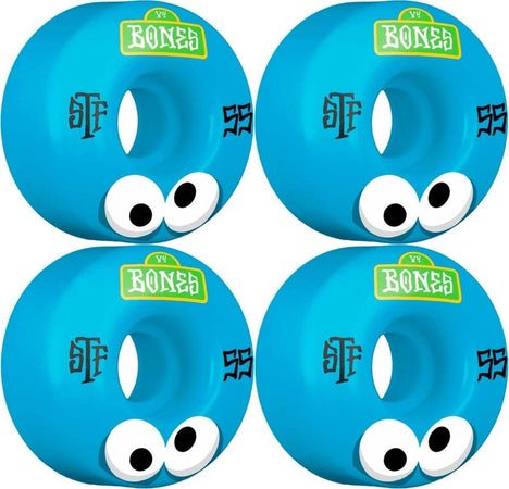 Bones Googly Blues V1 Street Tech 55mm Ruote Skateboard 103 a Senza Flat Spotting Sport e tempo libero/Sport/Mobilità urbana/Skateboard/Componenti/Ruote Snotshop - Roma, Commerciovirtuoso.it