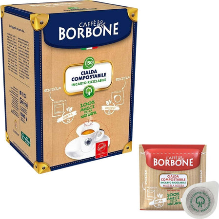 Borbone-Box-Cialde-44mm-Miscela-Rossa-150pz