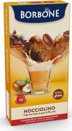 Borbone-Capsule-Comp.nespresso-Nocciolino-10pz