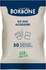 Borbone-Kit-Accessori-Caffe-Eco-50/50/50-Bicchieri/palette/zucchero