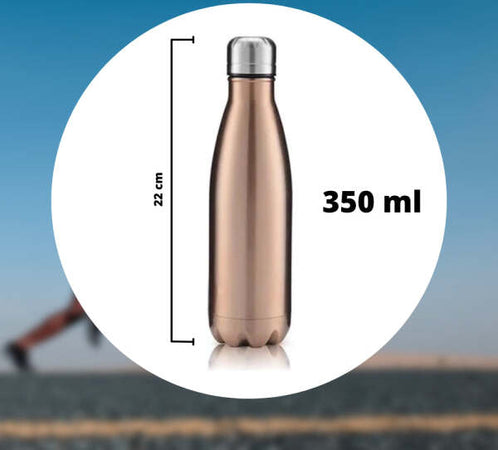 Borraccia-Sportiva-350ml-In-Acciaio-Inox-Doppia-Parete-Per-Sport-Scuola-Ufficio
