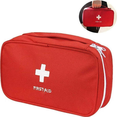 Borsa-Di-Pronto-Primo-Soccorso-Per-Auto-Moto-Casa-Borsetta-Medica-Emergenza