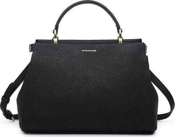 Borsa Donna a Mano Tote Mariaceline Borsa Fashion Materiale Bottolato 1 Manico E Tracolla Regolabile Borsa Finiture in Metallo Oro 33x15x24 Cm Moda/Donna/Borse/Borse a mano You Store - Messina, Commerciovirtuoso.it