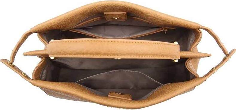 Borsa Donna a Mano Tote Mariaceline Borsa Fashion Materiale Bottolato 1 Manico E Tracolla Regolabile Borsa Finiture in Metallo Oro 33x15x24 Cm Moda/Donna/Borse/Borse a mano You Store - Messina, Commerciovirtuoso.it