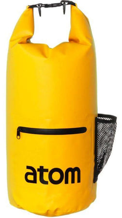 Borsa Impermeabile 20 Litri Sacco Giallo Waterproof per Capeggio Sport Ciclismo