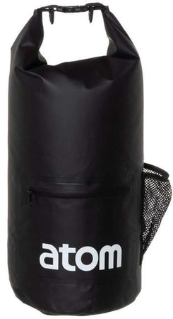 Borsa Impermeabile 20 Litri Sacco Nero Waterproof per Capeggio Sport Ciclismo