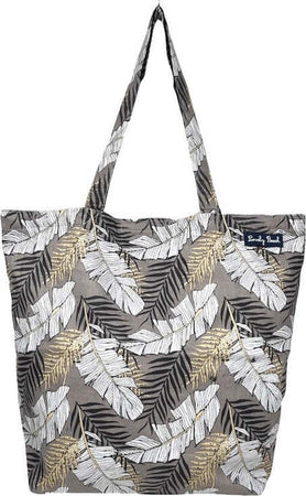 Borsa-Mare-in-Cotone-Piume-Dorate