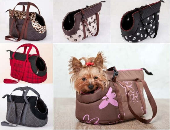 Borsa-Per-Il-Trasporto-Con-Zip-Trasportino-Cane-Gatto-Animali-Domestici-Taglia
