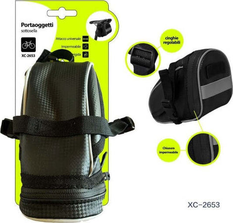 Borsa-Portaoggetti-Sottosella-Bici-Impermeabile-Con-Attacco-Universale-Xc-2653