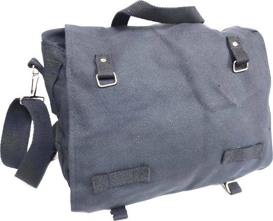 Borsa Tascapane Grande Nera Con Tracolla Borsa Unisex Con Tasche Moda/Uomo/Borse/Borse a spalla Il Distintivo - Pesaro, Commerciovirtuoso.it