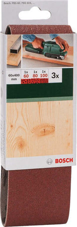 BOSCH---3-NASTRI-PER-LEVIGATRICE-A-NASTRO-GRANA-60/80/100-60x400MM