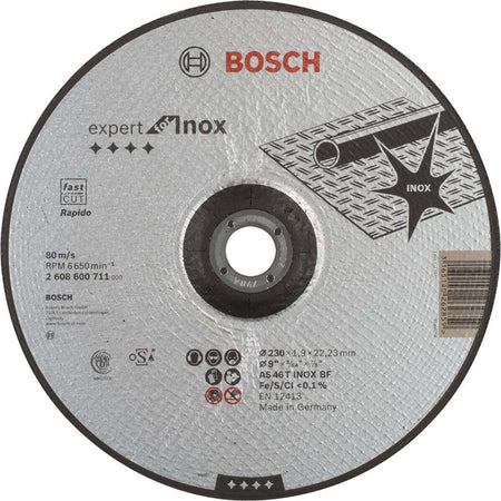 BOSCH---MOLA-DA-TAGLIO-A-CENTRO-DEPRESSO-PER-INOX-230X1.9MM