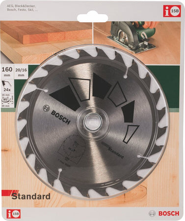 Bosch-Basic-2609256810-DIY---Lama-per-sega-circolare-160-x-2,2-x-20/16,Z24