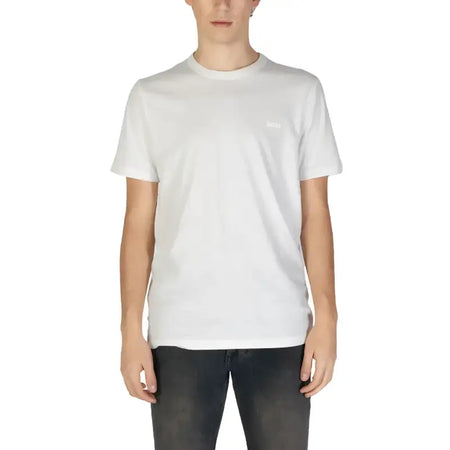 Boss T-Shirt Uomo - white / 3XL - Abbigliamento T-shirt