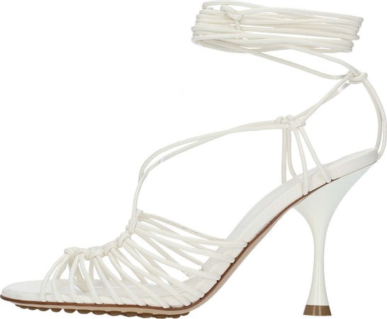 Bottega-Veneta-Sandali-Bianco-da-donna